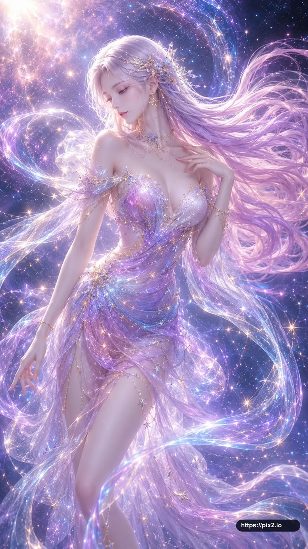 Celestial Dream 3D CG Fantasy Illustration