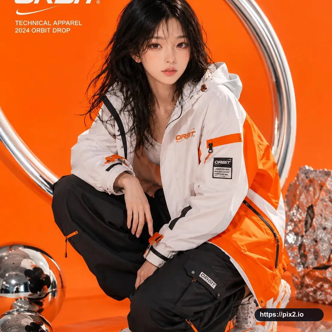 Anime Streetwear Campaign Portrait