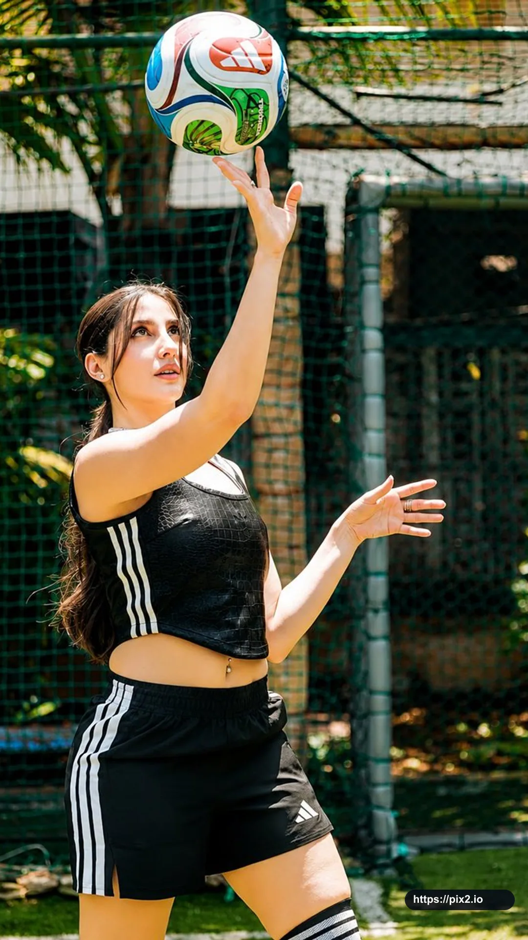Cinematic Volleyball Sports Portrait