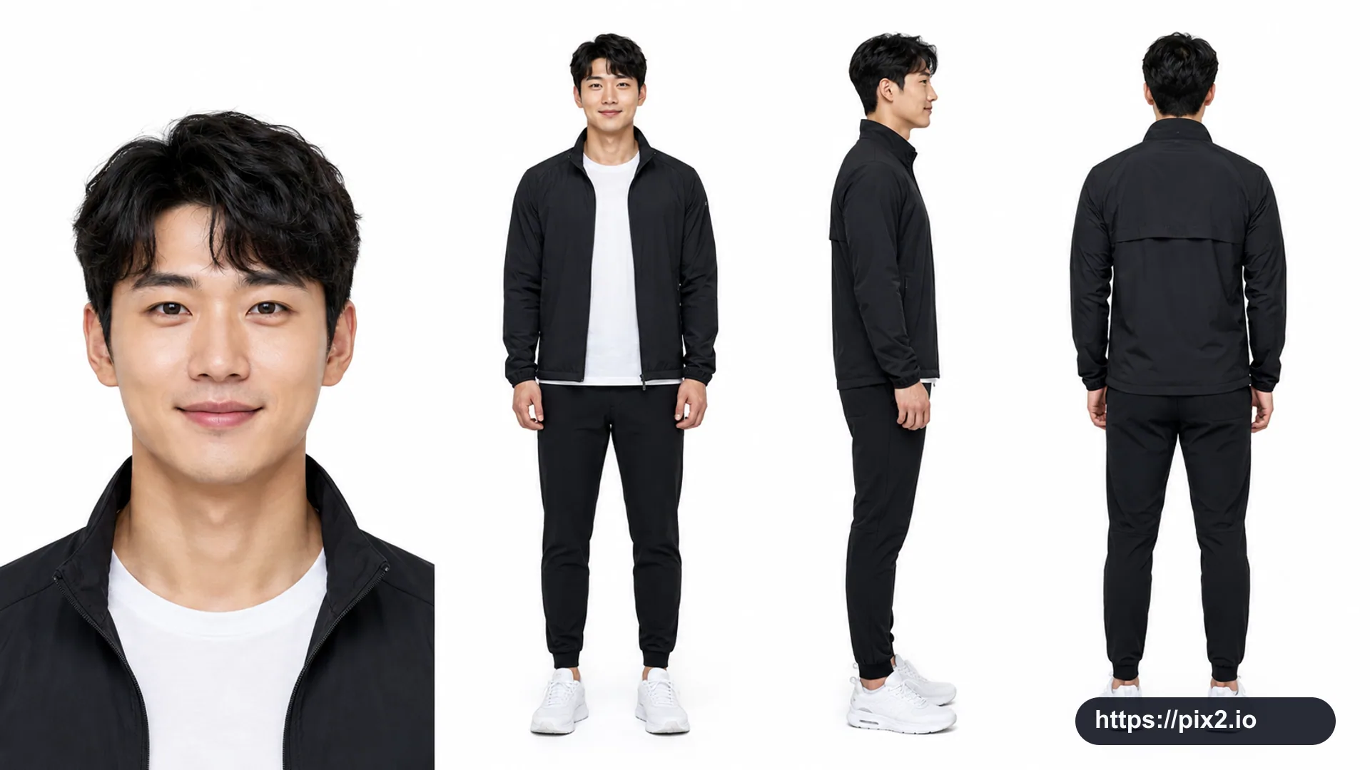 Korean Athletic Model Turnaround