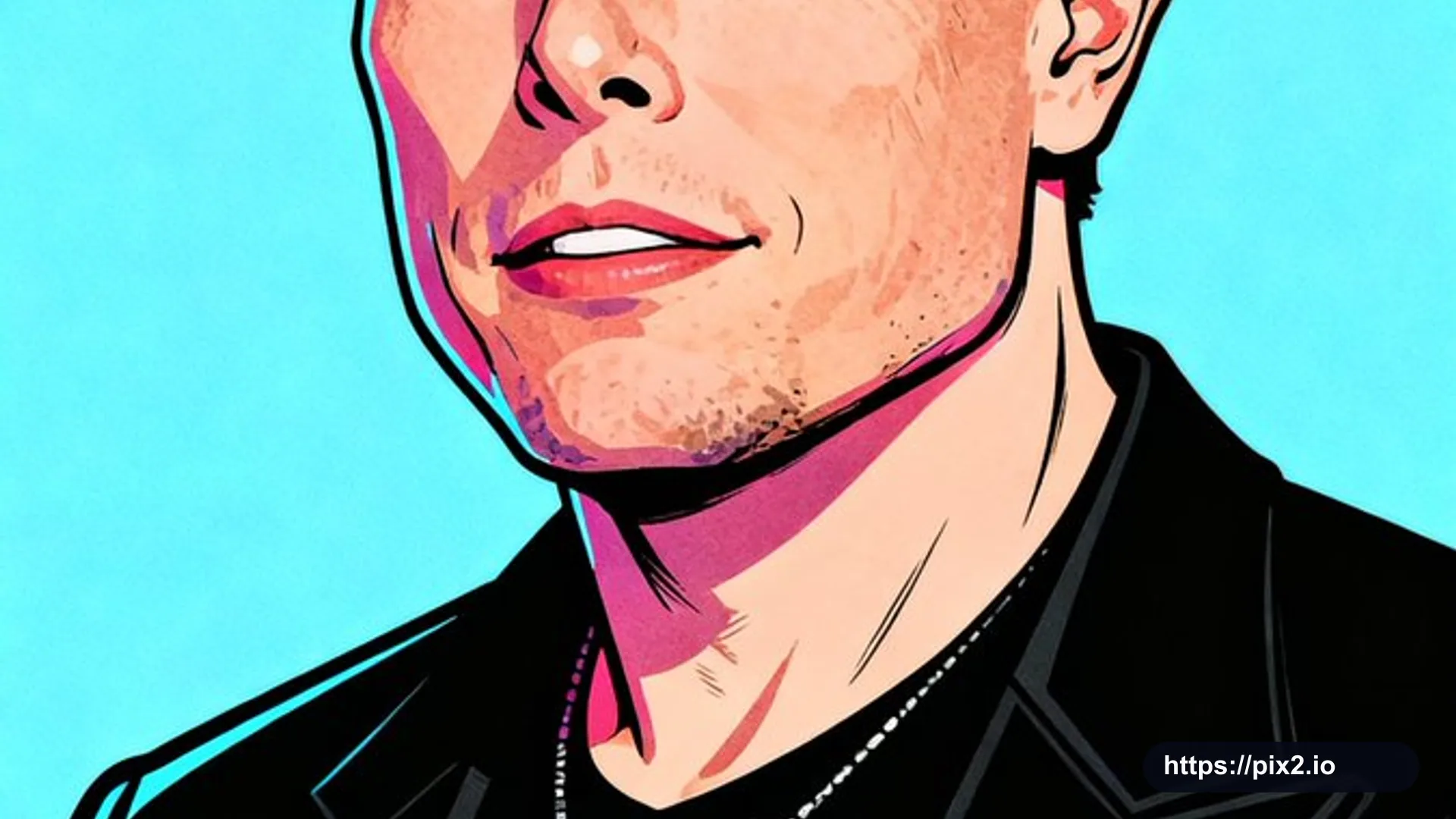 Vibrant Pop Art Portrait