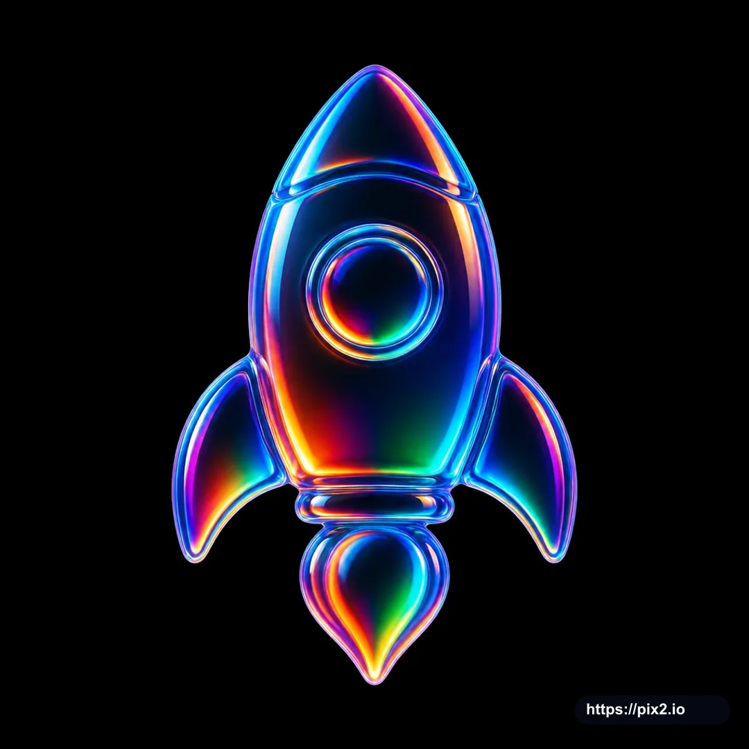 Prismatic Glass Icon