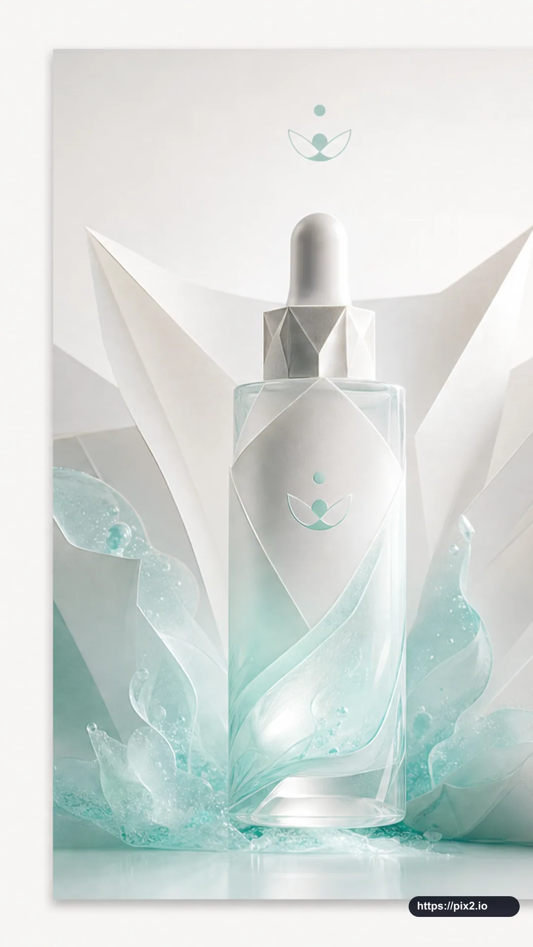Paper Glass Product Advertisement