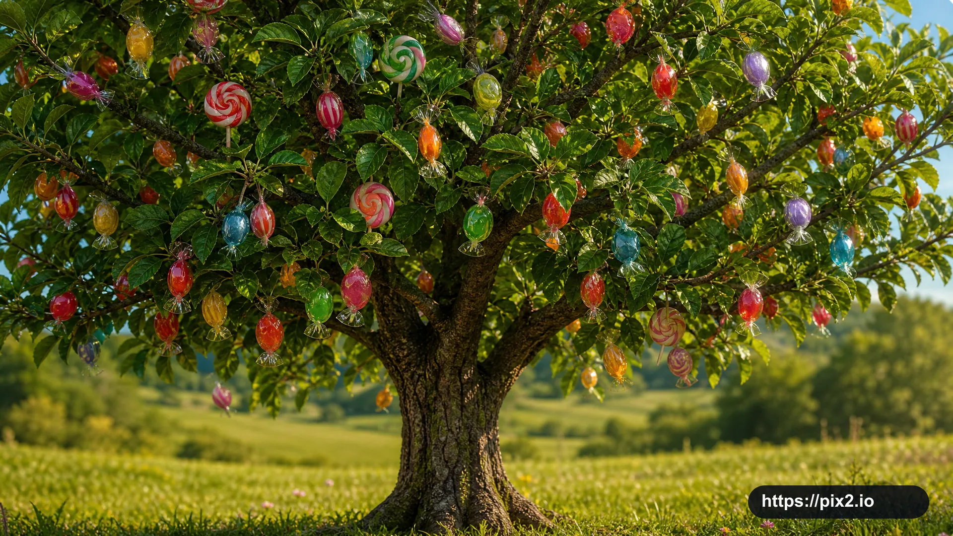 Products Hanging On Trees