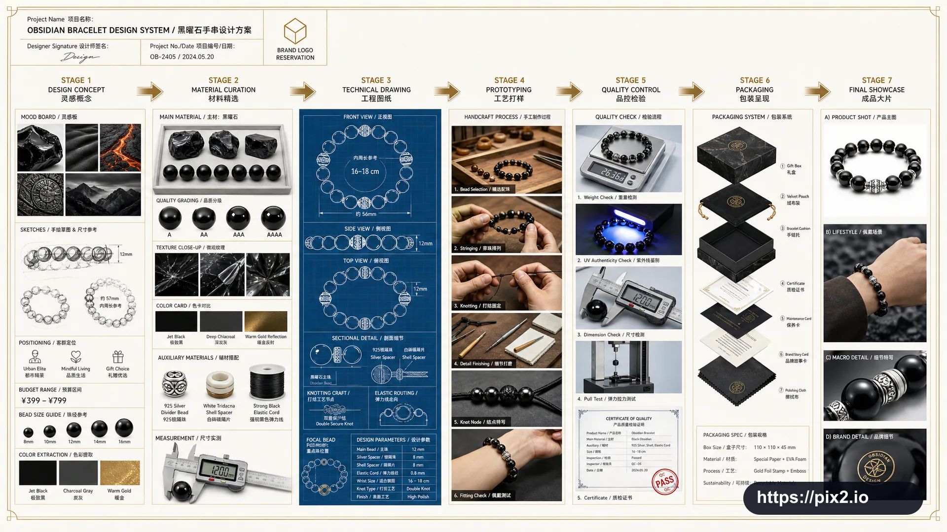 Professional Jewelry Design Workflow Showcase