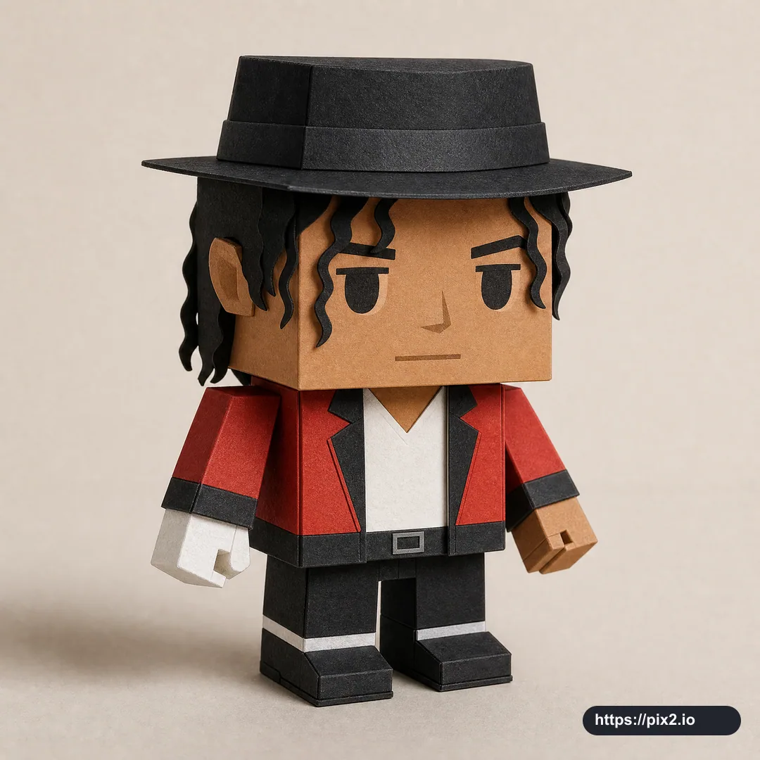 Boxy Paper Art Toy