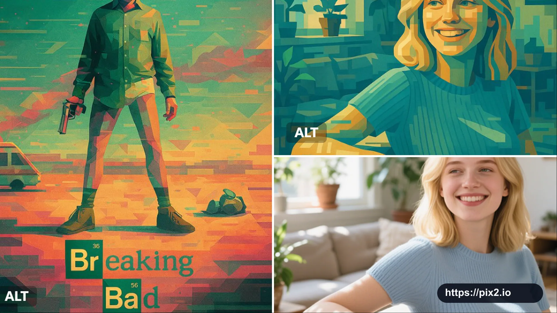 Surreal Geometric Reimagining