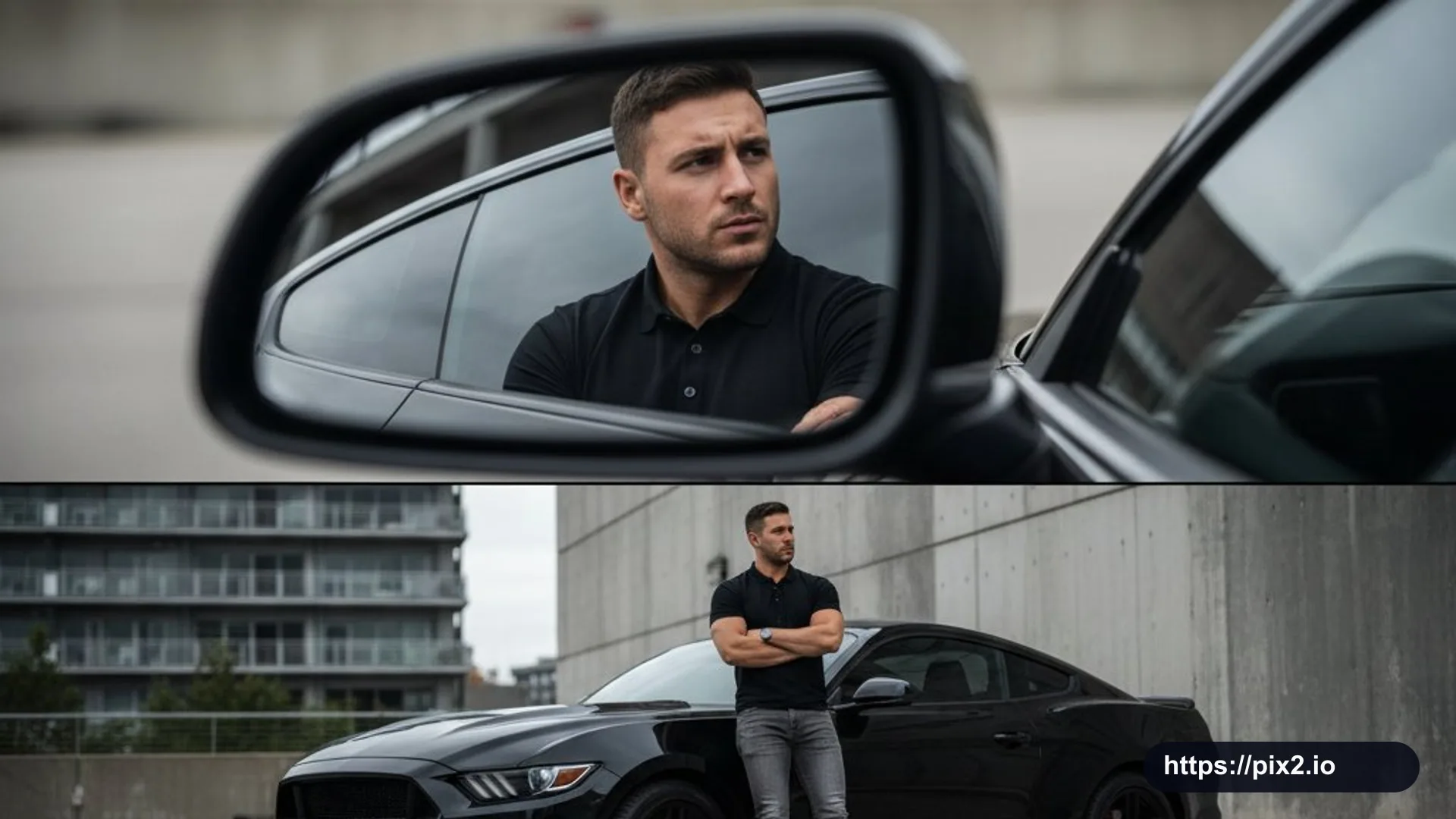 Three Panel Automotive Editorial