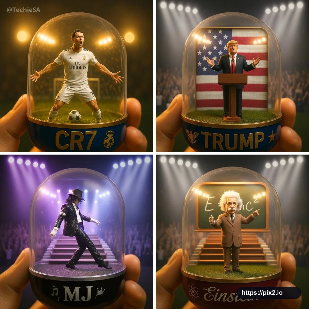 Transparent Capsule Diorama Collectible