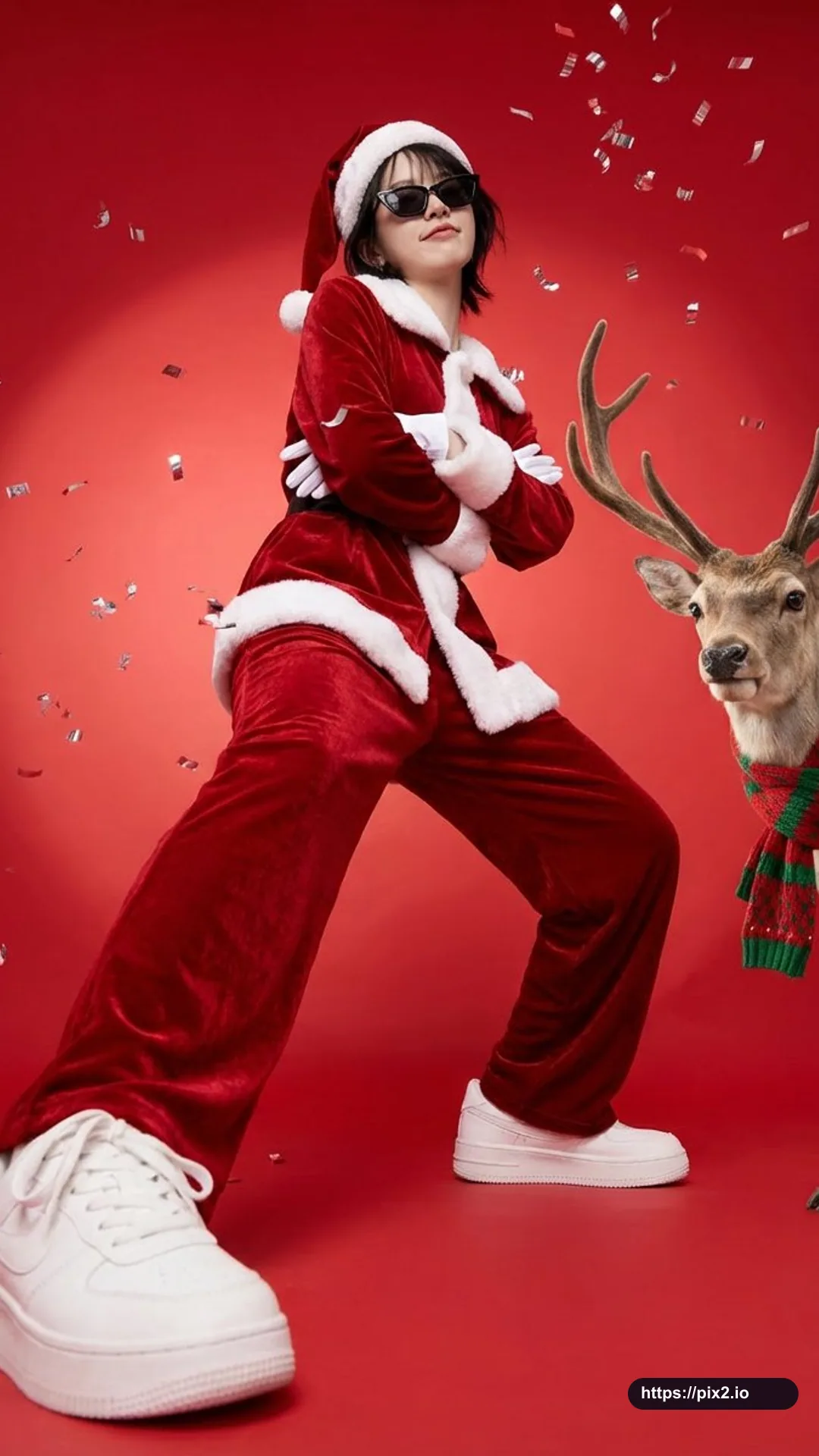 Vertical Holiday Character Poster