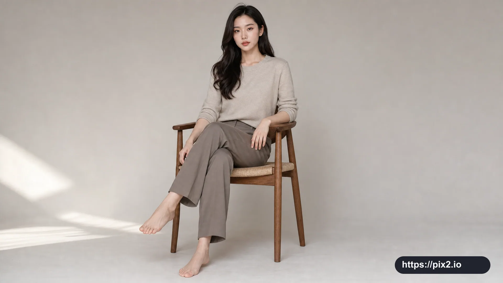 Barefoot Chair Portrait